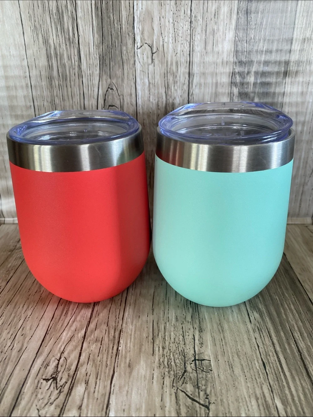 ZAK! DESIGN WINE TUMBLER WITH LIDS— 11.5 OZ